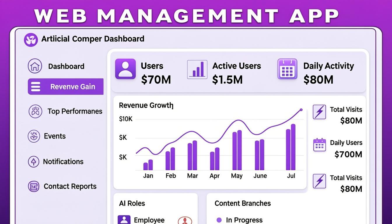 Master admin panel for AI companion platform with moderation and analytics