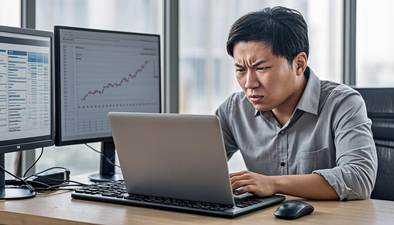 Frustrated AI app entrepreneur with slow user growth