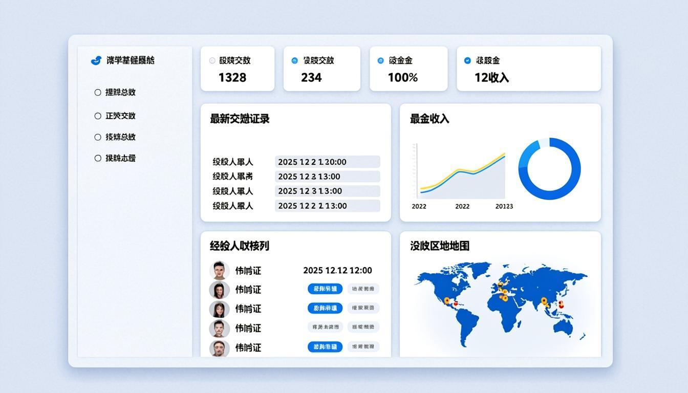 Master admin panel for real estate marketplace with listings KPIs and agent verification